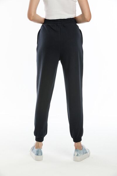 Kallisto Μπλε βαμβακερό παντελόνι Jogger