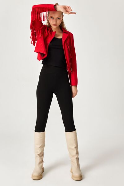 Kallisto Μαύρο ψηλόμεσο κολάν