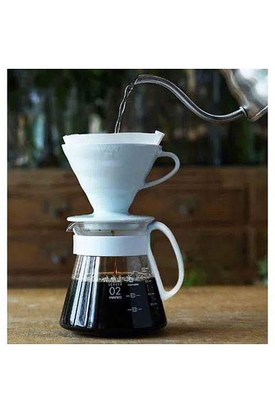 Hario V60 02 Coffee Filter - 100 Natural