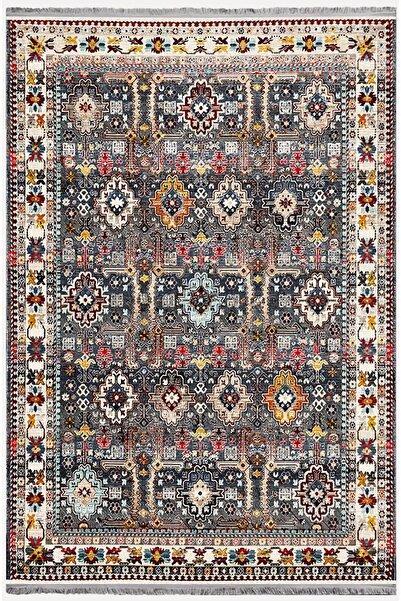 kilim home سجادة شانيل ذات قاعدة مضادة للانزلاق من سلسلة مارس