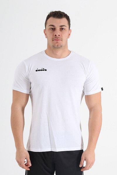 Diadora Λευκό T-Shirt προπόνησης Veni