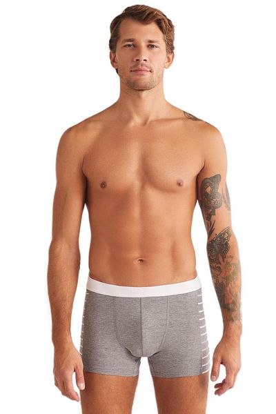 Kom Men's Gray Contra Boxer