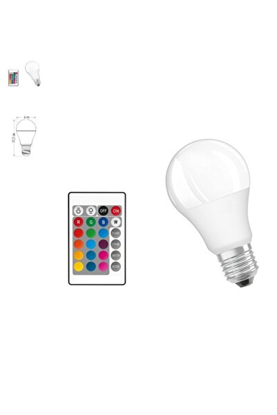 Cata Ct-4058 Uzaktan Kumandalı Led Ampul Rgb E27 4000k