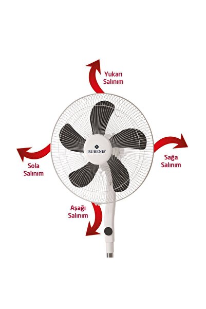 Rubenis Rubenıs Rba-sr31 Ayaklı Sarhos Vantılator