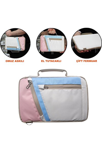 Microcase Huawei MatePad 11.5 S Tabletler için  Omuz Askılı El Tutacaklı Çant...