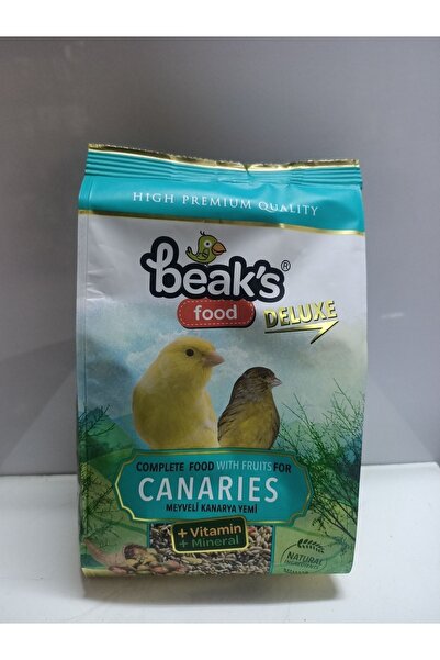 Beaks Deluxe Meyveli Kanarya Yemi 500 G