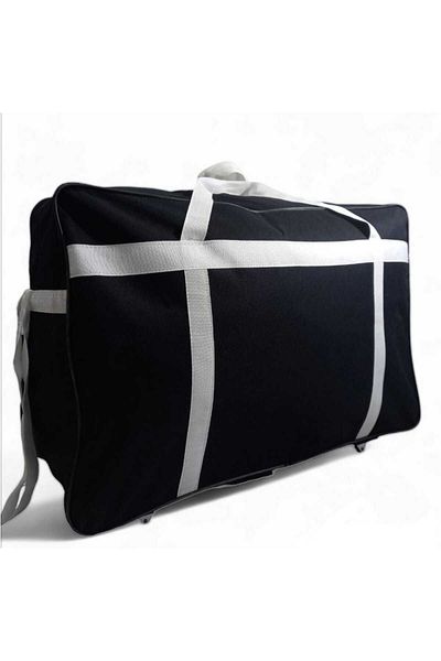 tualpticaret Geantă de călătorie cu 5 roți Depozitare Cargo Valisă de dimensiuni mari Trei burdufuri 27x50x75 cm