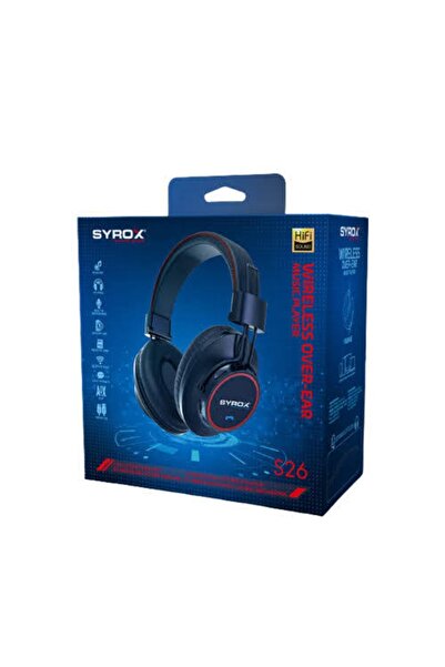 Syrox Syx-s26 Bluetooth Kulaklık Hafıza Kart Girişli