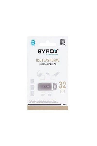 Syrox 32GB Metal USB Flash Drive Um32 Flash Memory