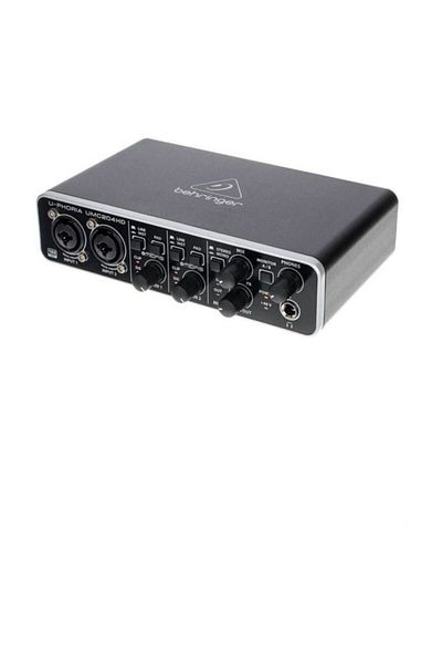 Behringer Umc204hd 2 Input 4 Output Usb Studio Sound Card
