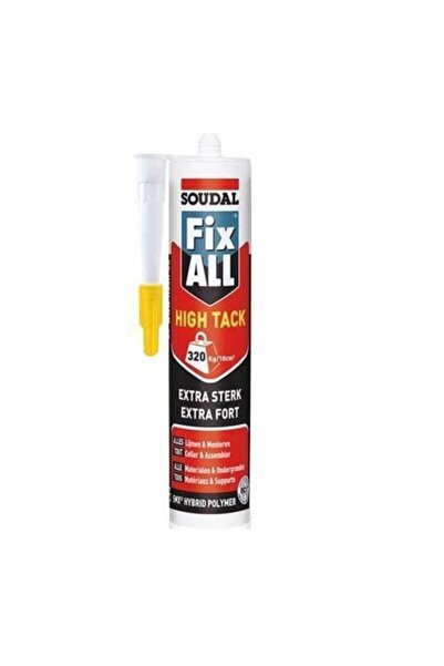Soudal Fix All High Tack Montaj Silikonu Korniş Yapıştırıcı 290ml