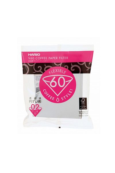 Hario V60-02 Model Coffee Filter - 100 Paper