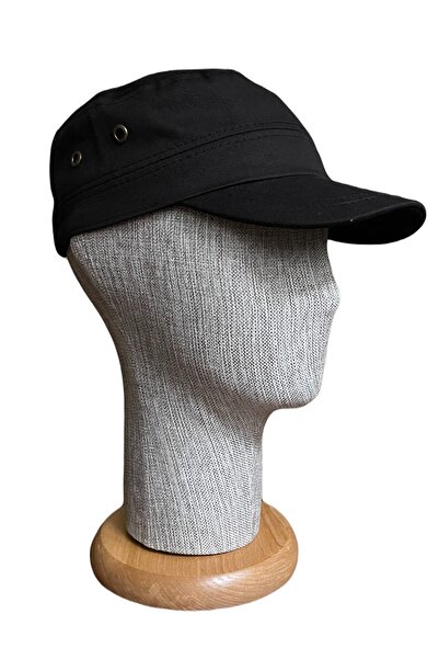 Rupen Kraft قبعة فيلكرو بلون سادة قصيرة للصيف من القطن القطني