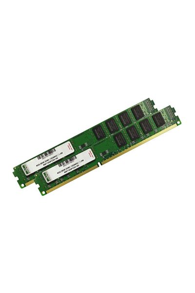 RAMTECH ذاكرة وصول عشوائي 8 جيجابايت (4X4 مزدوجة) Ddr3 1333 ميجا هرتز 1.5 فولت متوافقة مع معالجات Intel و AMD