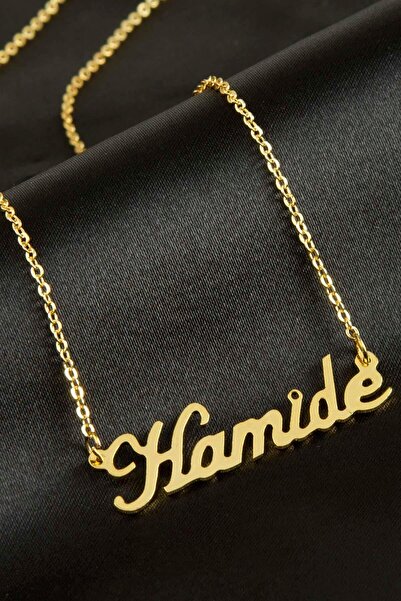 Bijuteri Net Hamide isimli kolye (Kişiye Özel)