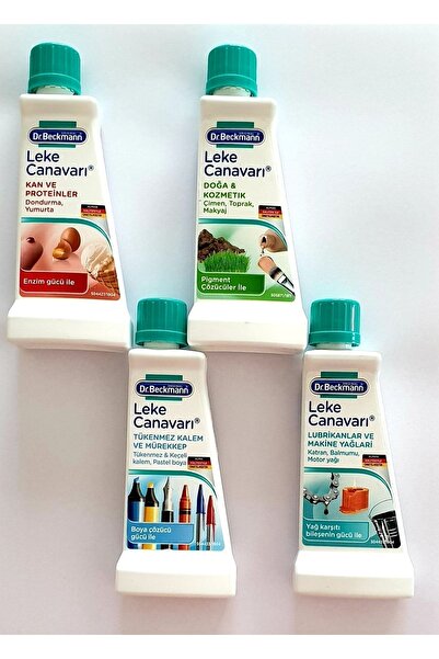 Dr.Beckmann Dr. Beckmann Leke Canavarları Seti 2 -kan&protein/doğa&kozmetik/tükenmez Kalem/makine Yağları