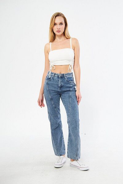 Kutaf Pantaloni de jeans cu detaliu de cusătură
