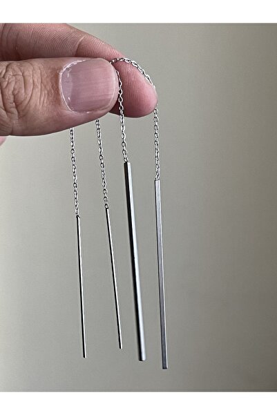 Rupen Kraft Sallantılı Zincir Küpe