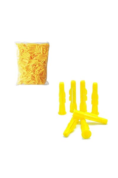 TOKPAZAR Sarı Roket Dübel 8mm 500adet