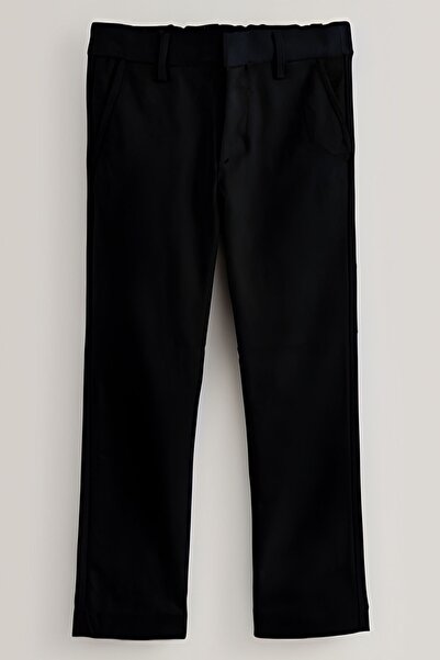 OKULCUBABA Men's Black School and Medrese Trousers - Regular Pocket and High ...