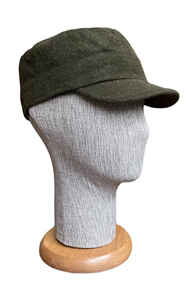 Rupen Kraft Haki Green Winter Кашмирена шапка Castro Kep Шапка с високо качество