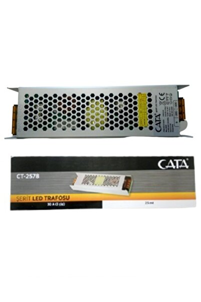 Cata 30 Amper Şerit Led Trafosu Ct-2578 12 Volt