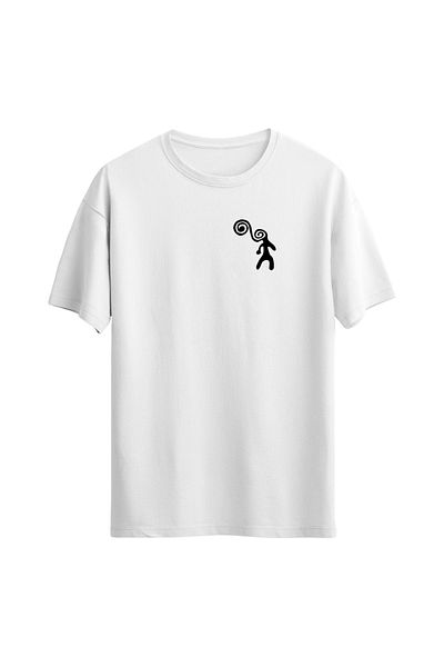 Açık Garaj Unisex Thought Printed Regular T-shirt