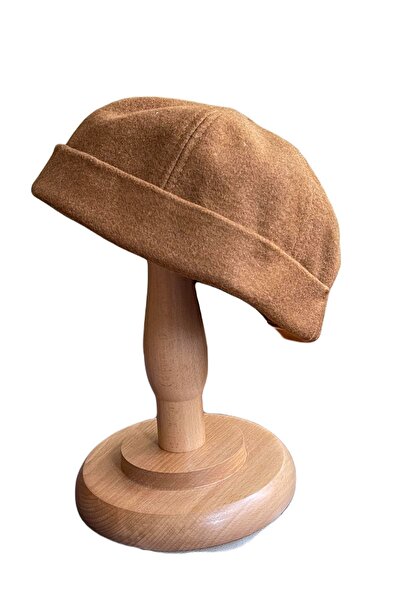 Rupen Kraft Kışlık Kaşe Retro Hip Hop Dockers Sipersiz Kipa Takke Kep Şapka( Arka Kısmı Çırtlı)