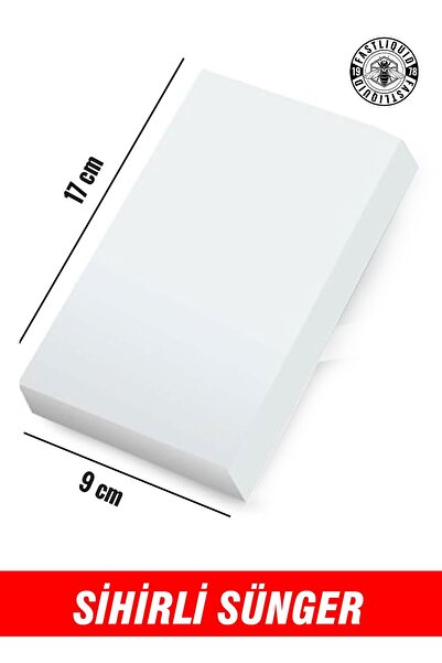 Fast Liquid Sihirli Sünger, Yıkama Süngeri, Nano Teknoloji Sünger, Kaporta Çizik Giderici, Cila Süngeri