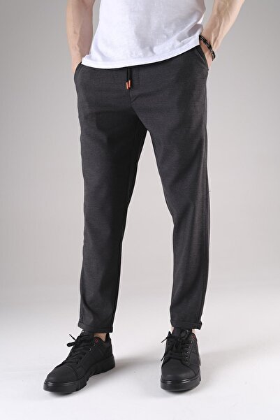 YAKAMEL Men's Jogger Trousers - Double Leg and Elastic Fabric
