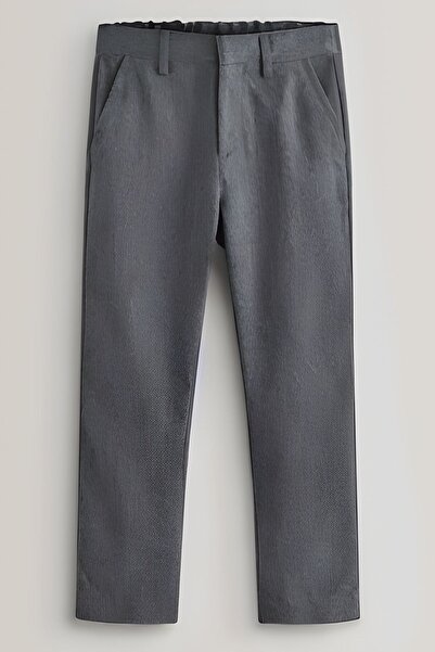 OKULCUBABA Men's Gray Trend Lycra Quality College School Pants