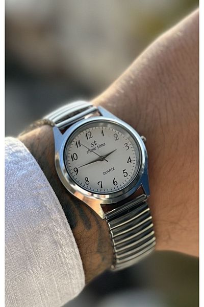 Show Time Steel Spring Cord Unisex Watch
