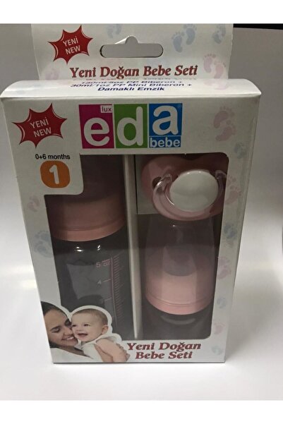 Eda Bebe 3'lü Biberon-Suluk-emzik Seti ( Yeni Doğan Bebe Seti )