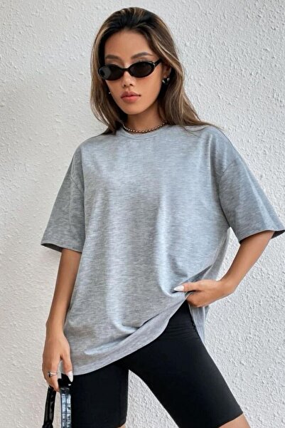 YAKAMEL Жіноча літня футболка оверсайз - короткий рукав, вільний крій