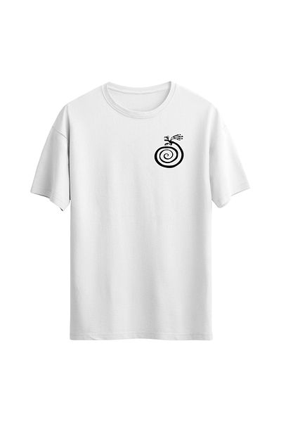 Açık Garaj Unisex Minimal Animal Pattern Regular T-shirt