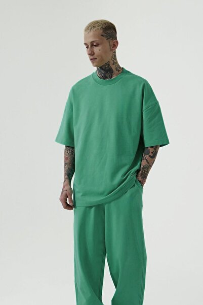 OKULCUBABA Ανδρικό Unisex Σετ Πιτζάμες με Άνετη Ελαστική Μέση