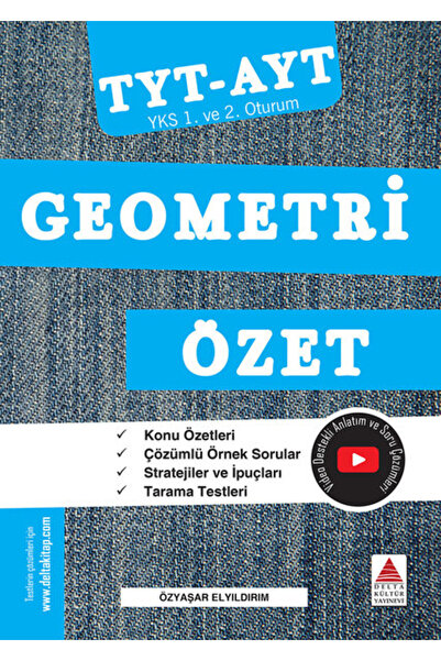 Delta Kültür Yayınevi YENİ-TYT AYT Geometri Özet