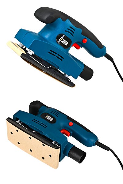 DynamicTech Profesyonel Elektrikli Titreşimli Zımpara Makinesi 135 Watt 2 Yıl Garantili