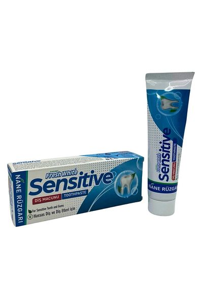 Fresh White Favourite Fresh White - 90 Gr Mint Flavored Sensitive Toothpaste