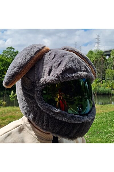 Crystal Palace Kask Kilifi Kask Süsü Kask Aksesuarları Kask Koruyucu Kask Motorsiklet Peluş Kask Kılıfı
