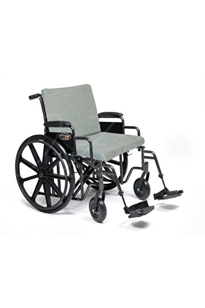 Demanslife وسادة الظهر والجلوس للكرسي المتحرك للعناية بالمرضى - أخضر