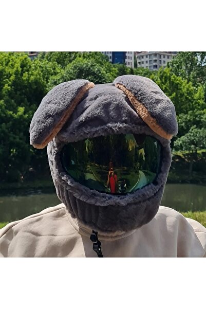 Crystal Palace Kask Kilifi Kask Süsü Kask Aksesuarları Kask Koruyucu Kask Motorsiklet Peluş Kask Kılıfı