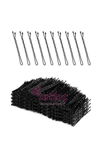 Antaç Tel Toka Siyah Renk 500 Gr Plastik Kutulu (topuzlu)