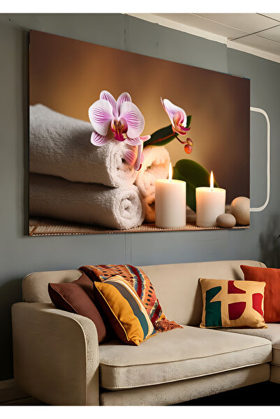AR AJANS KANVAS TABLO Meditation Relaxing Spa Decorative Canvas Art