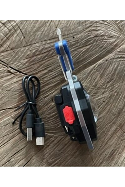 Genel Markalar Siyah Fener Aydınlatma Keychaın W5147 Çok Amaçlı Kamp Aydınlat...