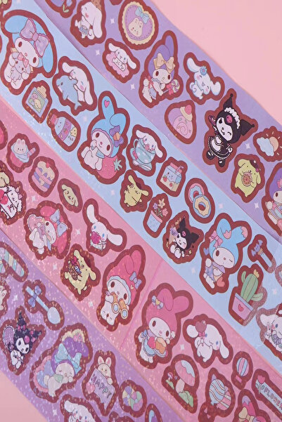 Bold Grup Sanrio Kuromi Sticker - 1 Piece of Tape