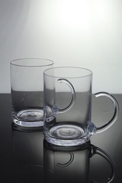 Paşabahçe Crystal Glass with Handle 6 Pieces 200 Cc121487 12180