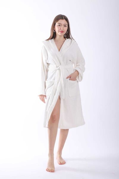 Lavin King Size Adult Large Fit Hooded Big Bathrobe
