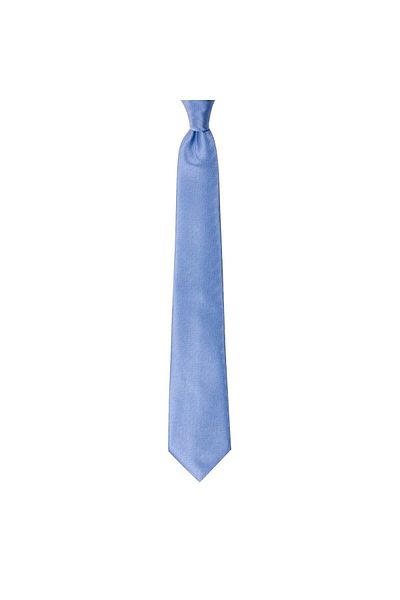 1001 Kravat Patterned Light Blue 8 cm Wide Tie