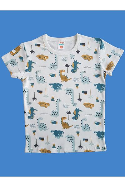 Çamaşır Bahçesi Set pijamale copii cu model cu maneci scurte#pijamale copii imprimate#caradesenlipijama#laundry garden
